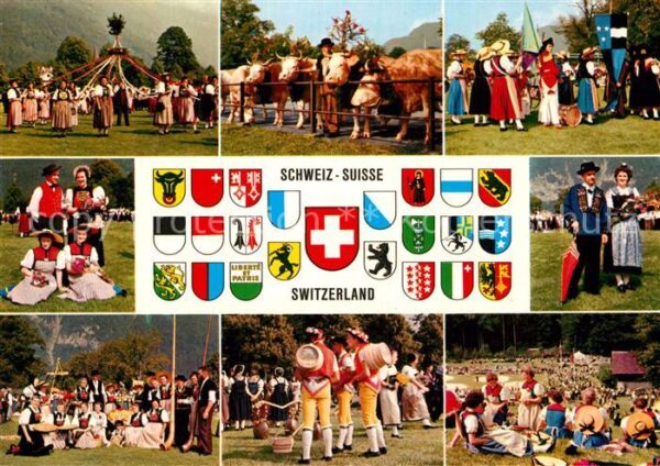 Trachten Schweiz Wappen