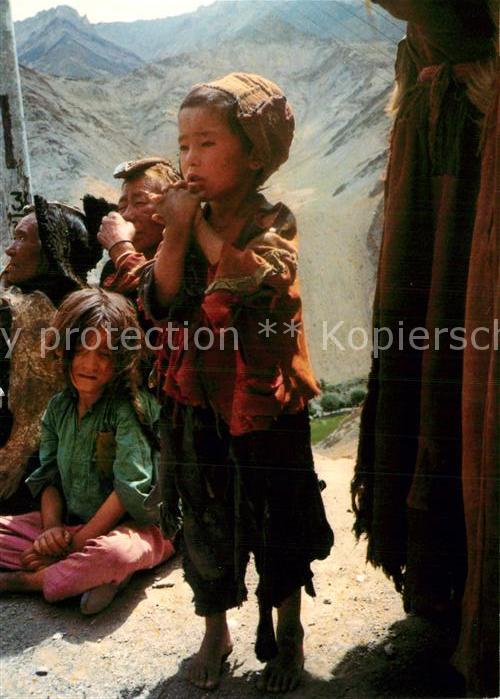 Typen Armes Ladakhi-Kind Deutsche Tibethilfe