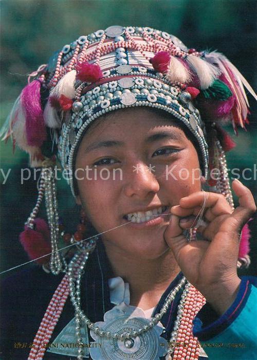 Typen China Hani Yunnan Kalender