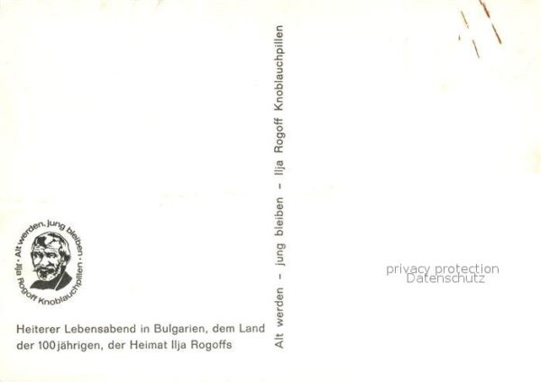 Typen Bulgarien Ilja Rogoff Knoblauchpillen – Bild 2