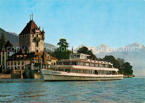 Motorschiffe MS Blümlisalp Thunersee Oberhofen