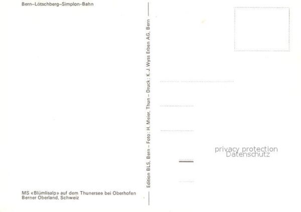 Motorschiffe MS Blümlisalp Thunersee Oberhofen – Bild 2