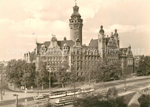 Strassenbahn Leipzig Neues Rathaus