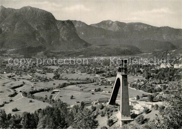 Ski-Flugschanze Olympia-Skistadion Anlaufturm Garmisch-