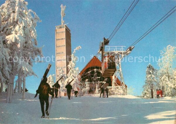 Seilbahn Fichtelberg Bergstation