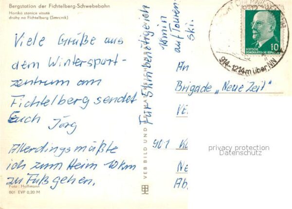 Seilbahn Fichtelberg Bergstation – Bild 2
