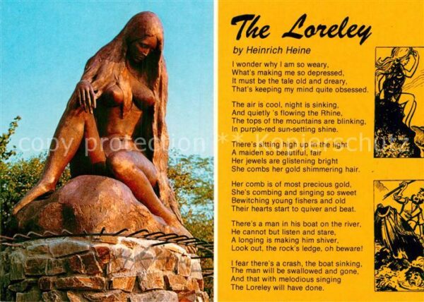 Heine Heinrich The Loreley St. Goarshausen