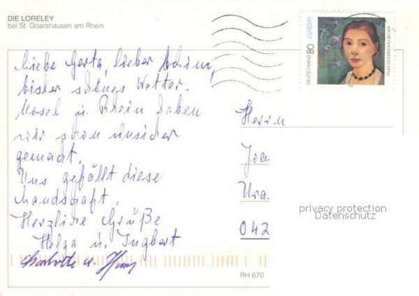 Heine Heinrich The Loreley St. Goarshausen – Bild 2
