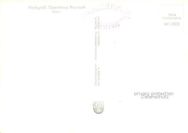 Oper Opernhaus Bayreuth Bühne – Bild 2