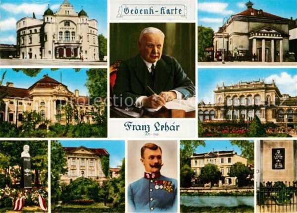 Komponist Franz Lehar Volksoper Wien Theater Bad