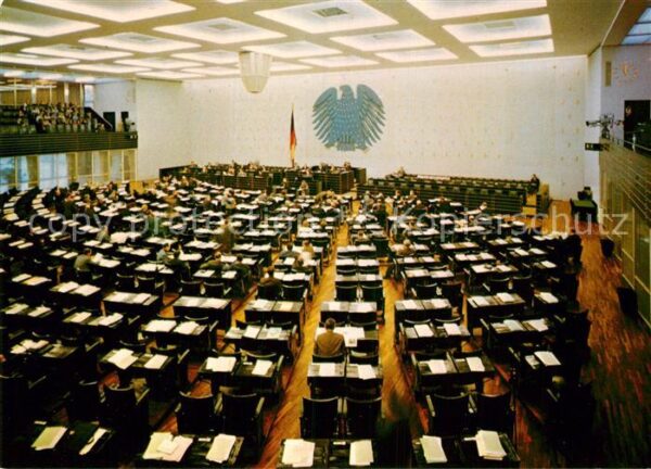 Politik Bonn Plenarsaal Bundeshaus