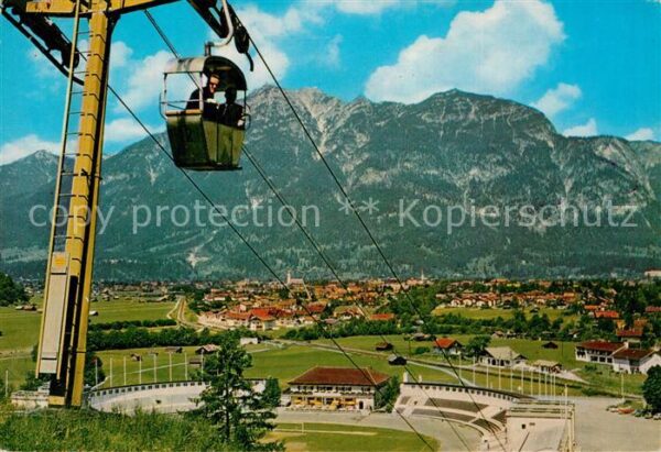 Seilbahn Eckbauer Kramer Olympia Skistadion Garm