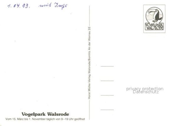 Voegel Vogelpark Walsrode Flamingo Papagei – Bild 2