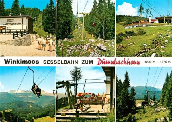 Sessellift Winklmoos Dürrnbachhorn Reit im Winkl