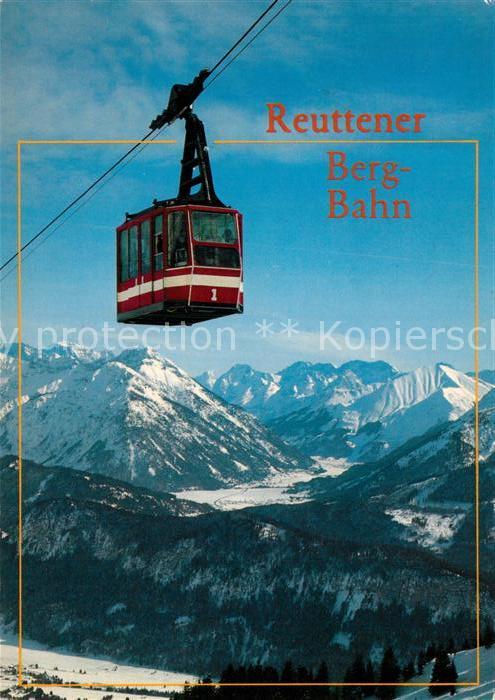 Seilbahn Reuttener Hahnenkamm Zugspitze Mieminge