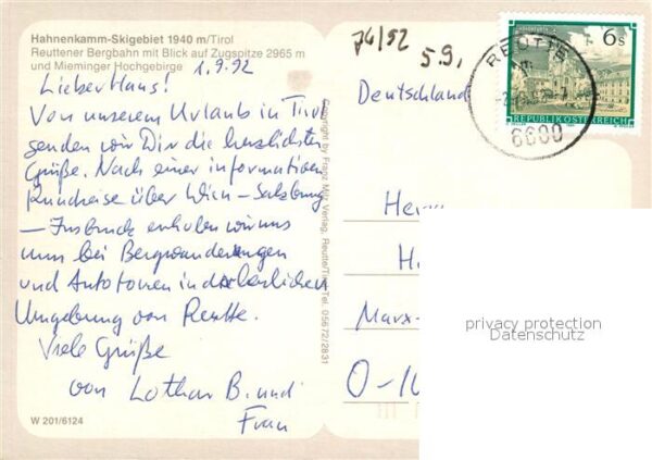 Seilbahn Reuttener Hahnenkamm Zugspitze Mieminge – Bild 2