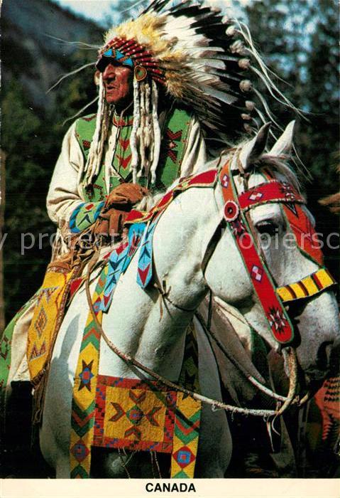 Indianer Native American Canadian Indian Chief