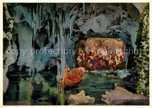 Hoehlen Caves Grottes Feengrotte Schloss Linderhof