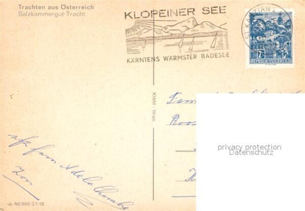 Trachten Oesterreich Salzkammergut – Bild 2