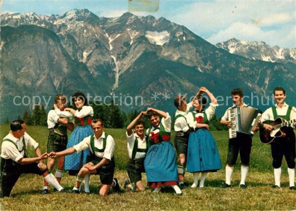 Trachten Tirol Brauchtumsgruppe Akkordeon Gitarre