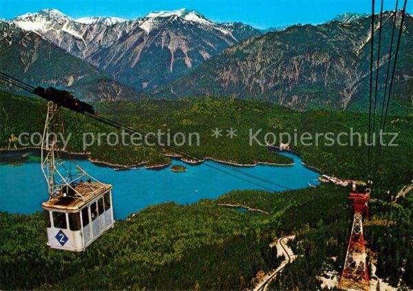 Seilbahn Zugspitze Eibsee Kreuzspitze
