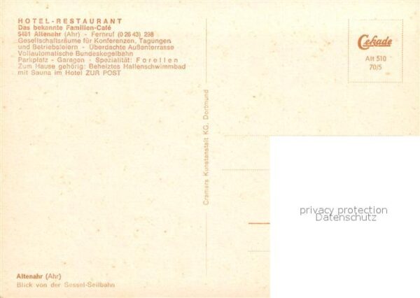 Sessellift Altenahr – Bild 2