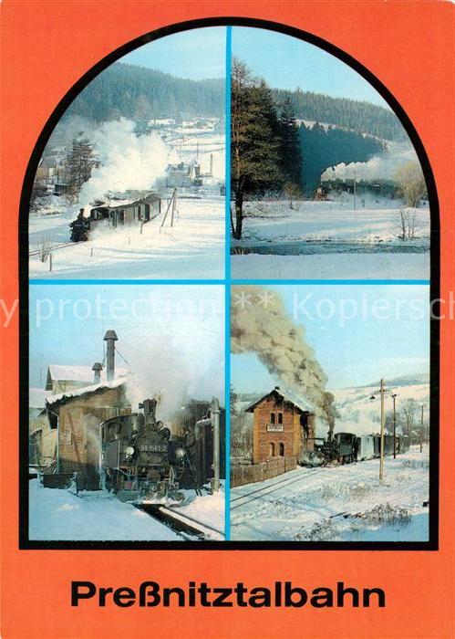 Eisenbahn Pressnitztalbahn Schmalzgrube Lokschupp
