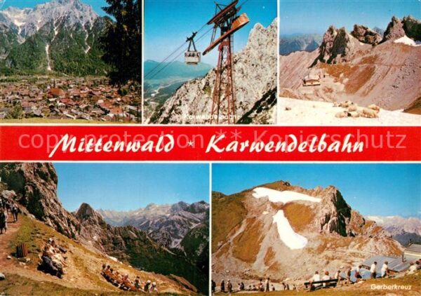 Seilbahn Karwendel Mittenwald Gerberkreuz