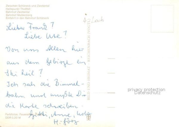 Lokomotive Schöneck Zwotental Thossfell Muldenberg – Bild 2