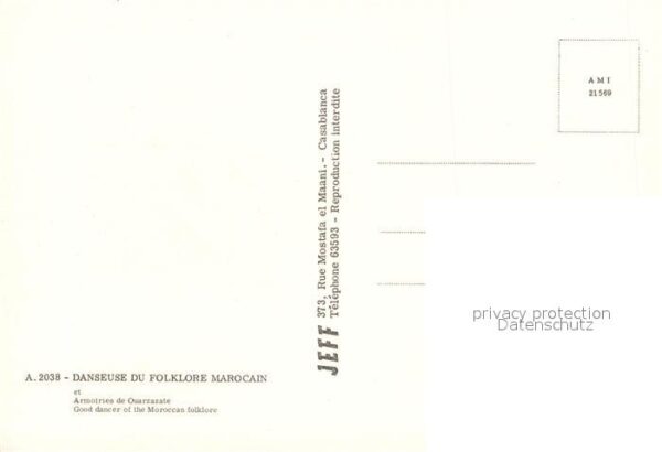 Tanz Taenzer Danseuse du Folklore Marocain – Bild 2