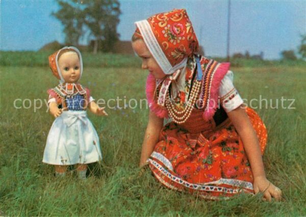 Trachten Sorbische Tracht Schleife Puppe