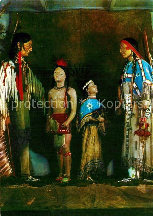 Indianer Native American Prärie-Indianer um 1890 Indianer-Museum