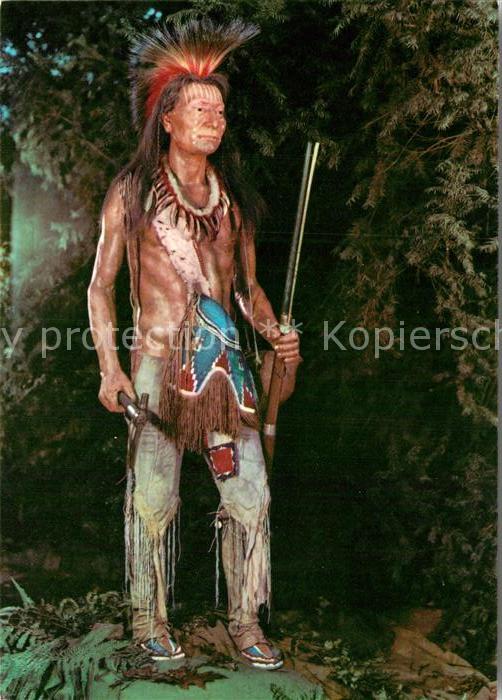 Indianer Native American Komantschen-Krieger Indianer-Museum Rad