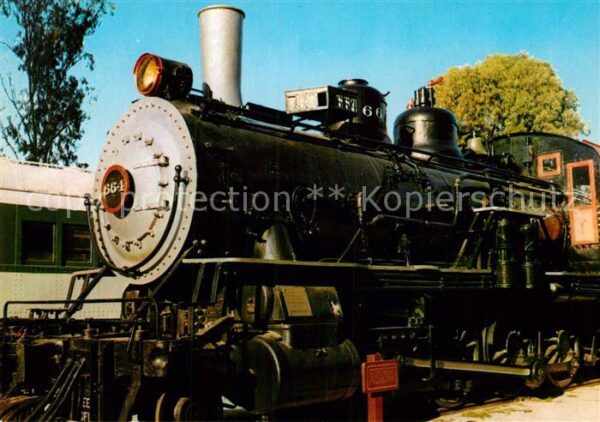 Lokomotive Santa Fe Eisenbahn 1899
