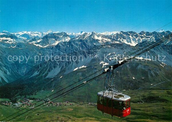 Seilbahn Arosa-Weisshorn Berninagruppe