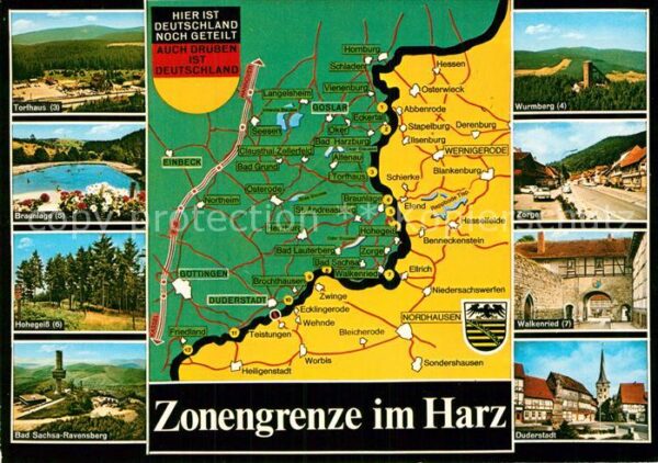 Grenze Douane Zoll Zonengrenze Harz Torfhaus Hohegeiss Wal