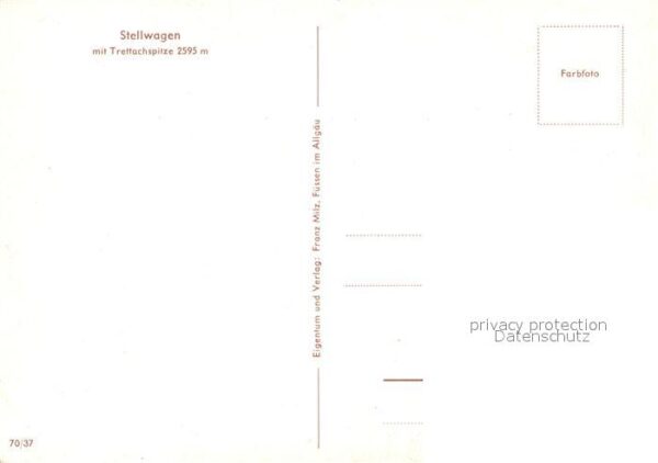 Pferdekutschen Stellwagen Trettachspitze – Bild 2