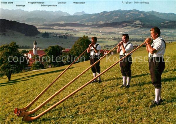 Alphorn Alphornbläser Allgäu