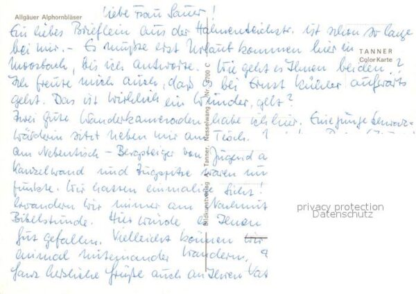 Alphorn Alphornbläser Allgäu – Bild 2
