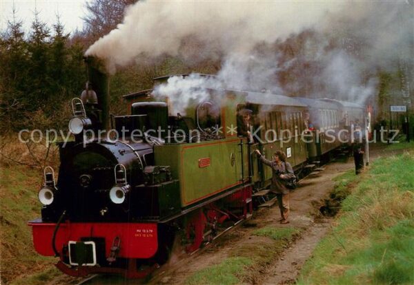 Lokomotive Hermann Erste Museums-Eisenbahn Haltepu