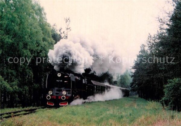 Lokomotive Parowozem Pt 47-65 Wolsztyn-Powodowo