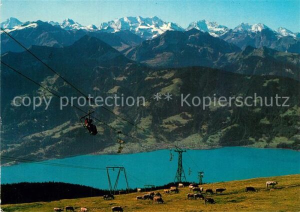 Sessellift Niederhorn Beatenberg Breithorn Blümlis