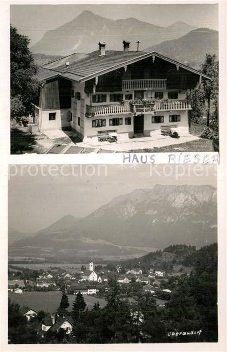 Oberaudorf Haus Rieser Panorama
