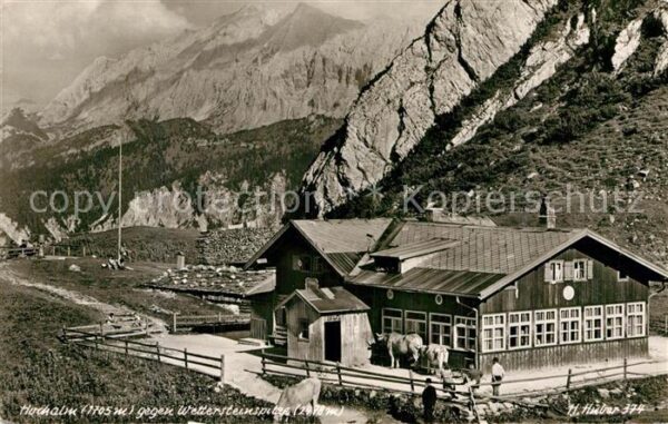 Garmisch-Partenkirchen Hochalm mit Wettersteinspitze