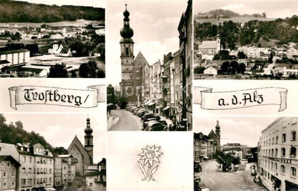 Trostberg Orts und Teilansichten
