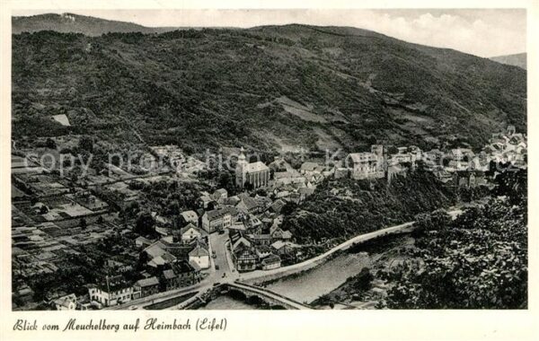 Heimbach Eifel Blick vom Meuchelberg