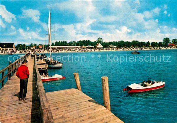 Groemitz Ostseebad Seebrücke und Strand