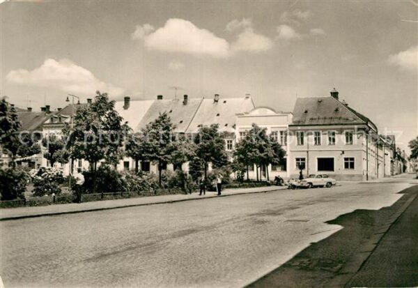 Nove Mesto pod Smrkem Namesti a Delnicky dum po nove uprave