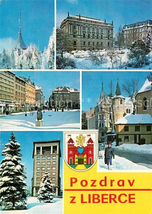 Liberec Orts und Teilansichten