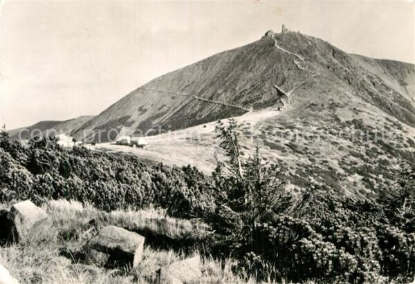 Snezka Schneekoppe Panorama
